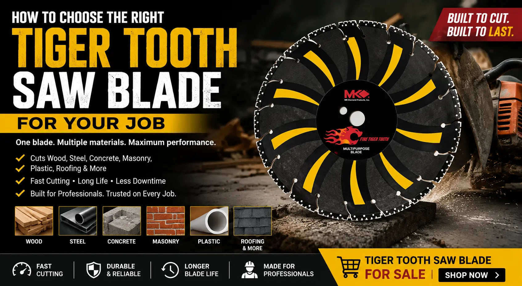 Tiger Tooth Saw Blade