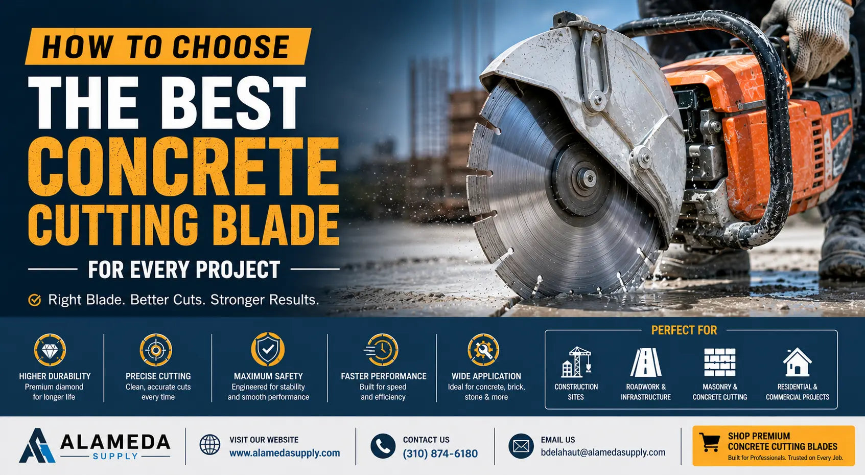 concrete saw blades