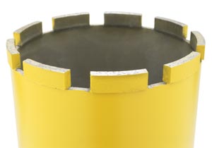 MK-Yellow Segmented Core Bits - For Concrete & Asphalt